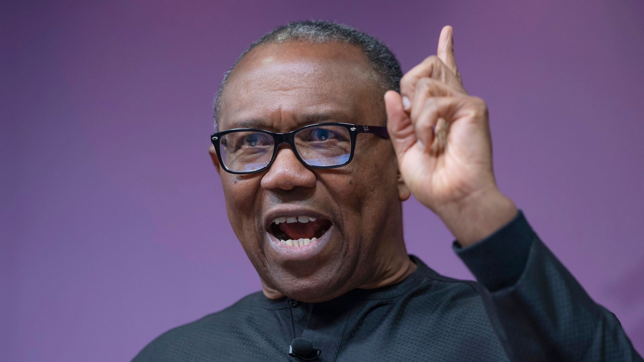 Peter Obi, chef du parti travailliste et candidat considéré comme un sérieux outsider