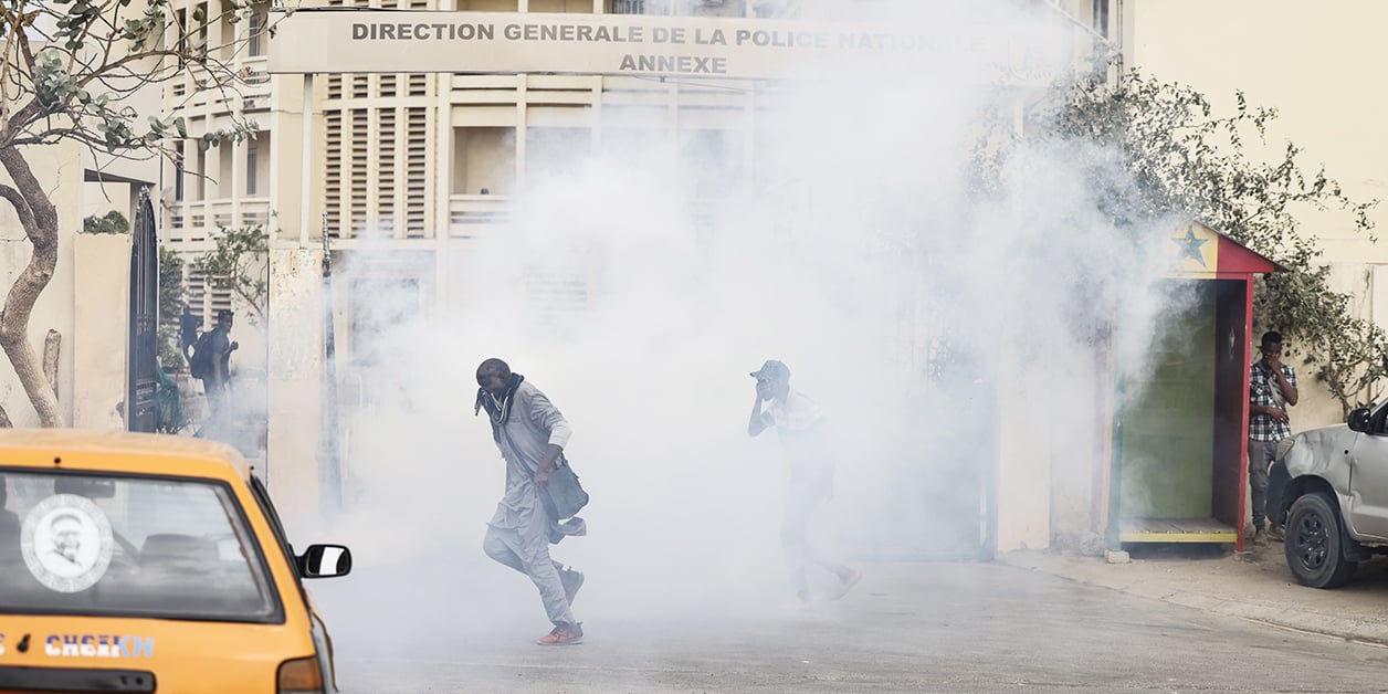 Photo prise lors des événements du 16 mars 2023 (JA)