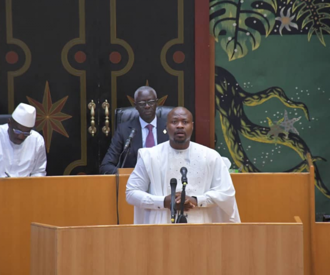 Guy Marius Sagna, à l'assemblée nationale