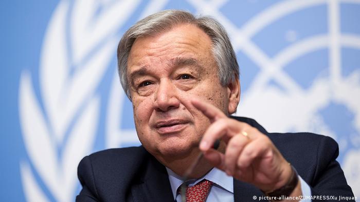 Antonio Guterres, le SG de l'ONU