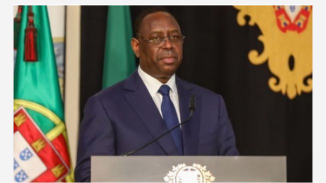 Macky Sall à Lisbonne le 20 juin 2023