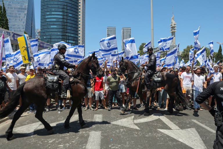 Israël: manifestations contre la réforme judiciaire après un vote crucial