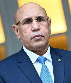 Le président mauritanien Mohamed Ould Ghazouani