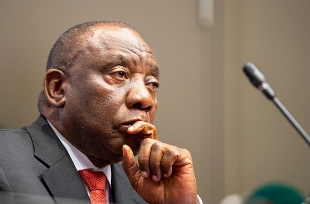 Le président sud-africain Cyril Ramaphosa