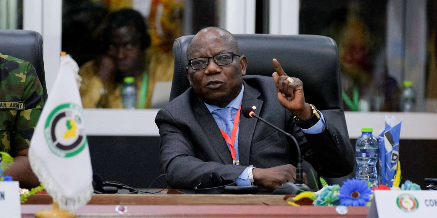 Abdel-Fatau Musah, commissaire aux Affaires politiques, Paix et Sécurité de la Communauté économique des Etats de l'Afrique de l'Ouest (Cédéao)