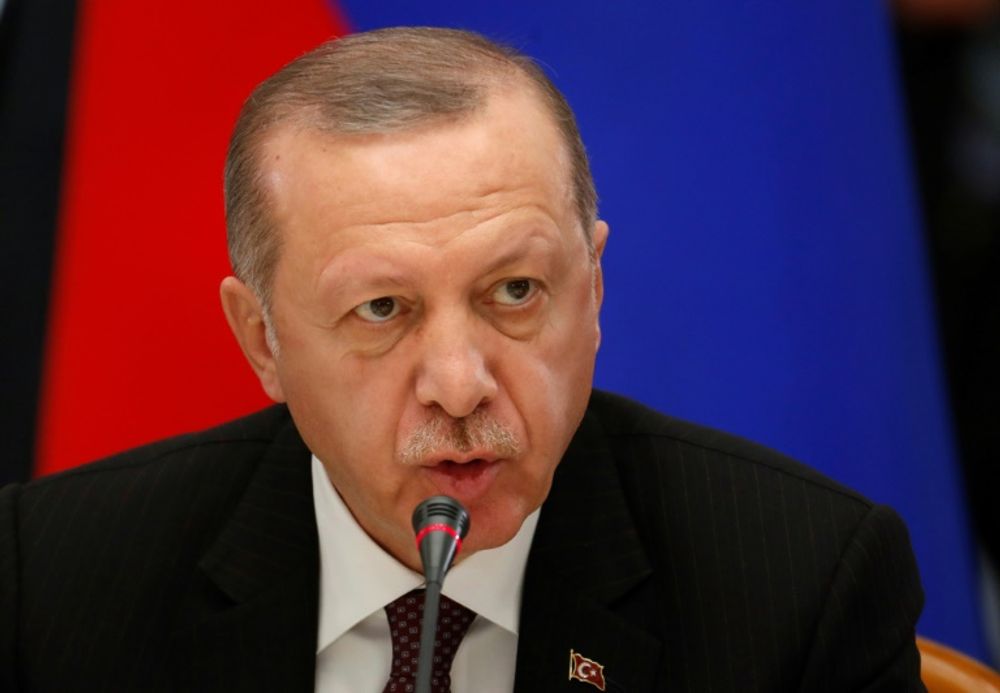 Le president turc Reccep Tayyip Erdogan