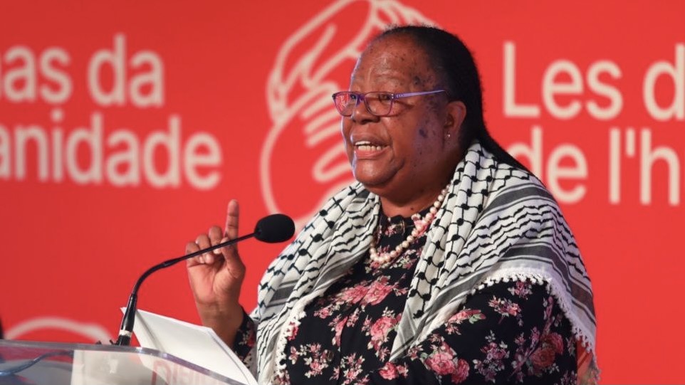 Naledi Pandor, la cheffe de la diplomatie sud-africaine