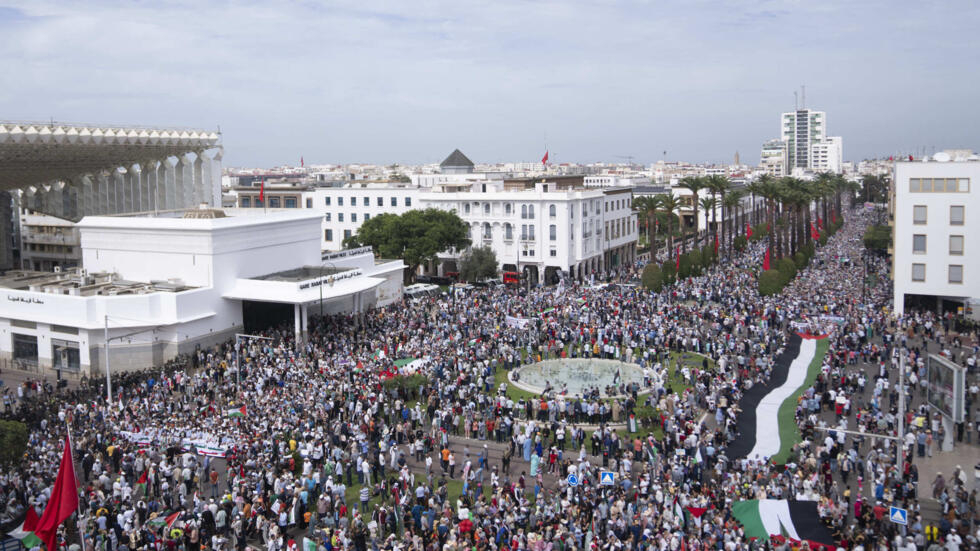 Maroc : les manifestations en soutien à Gaza se poursuivent dans plusieurs villes