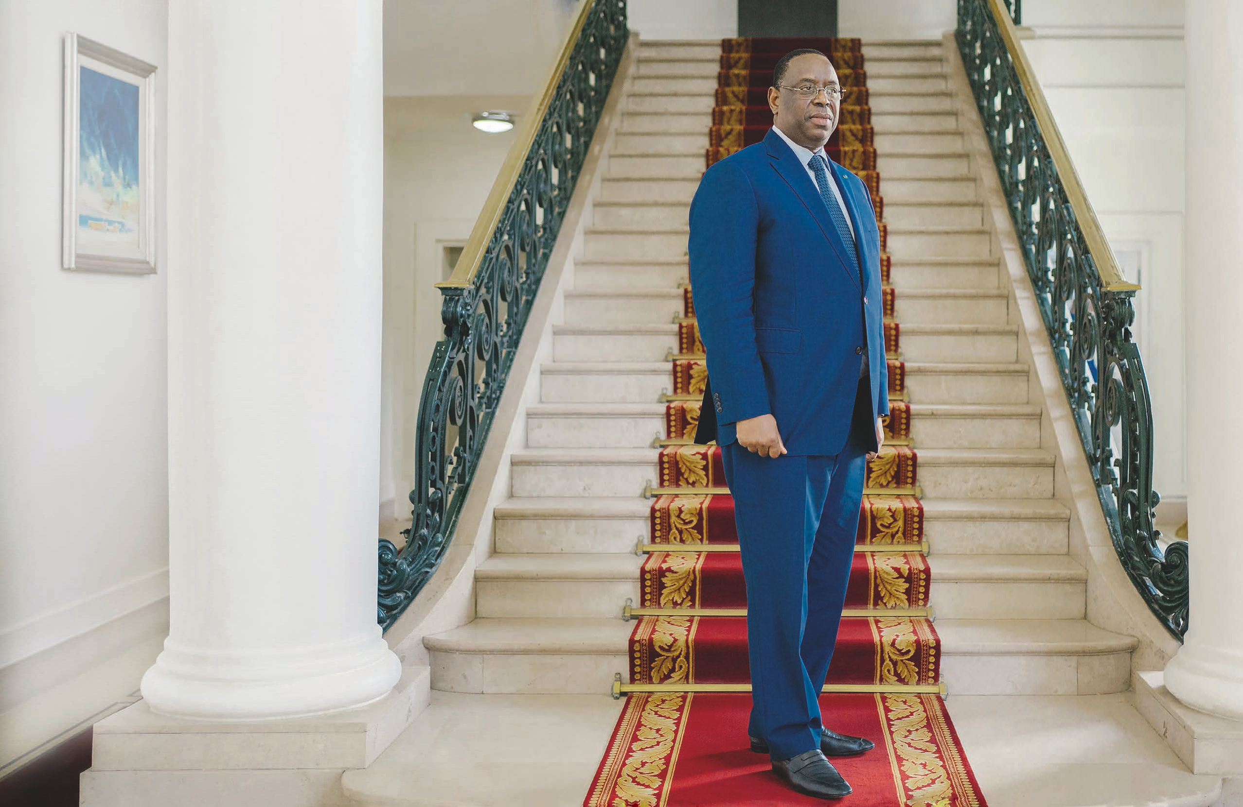 Le président Macky Sall, dans l'attente de son successeur au palais de la république