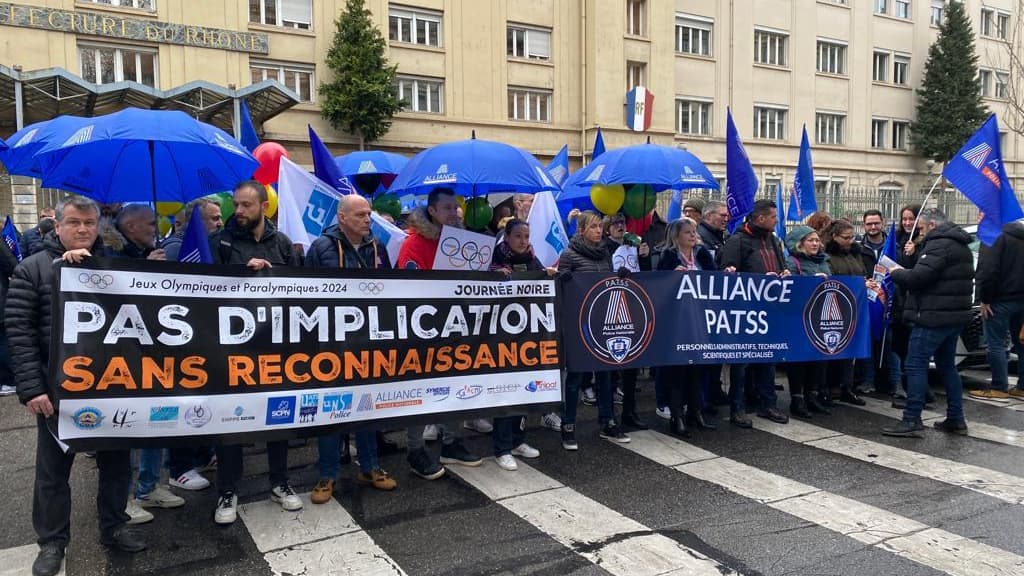 Les policiers mobilisés dans toute la France pour des primes olympiques