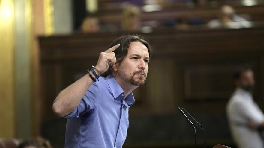 Pablo Iglesias, un des fondateurs du mouvement PODEMOS