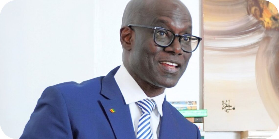 Le candidat Thierno Alassane Sall