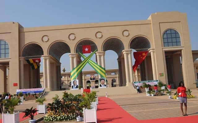 L'assemblée nationale togolaise à Lomé