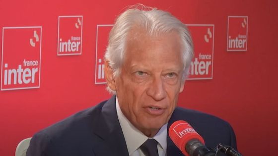 Dominique de Villepin, ancien ministre français des Affaires étrangères