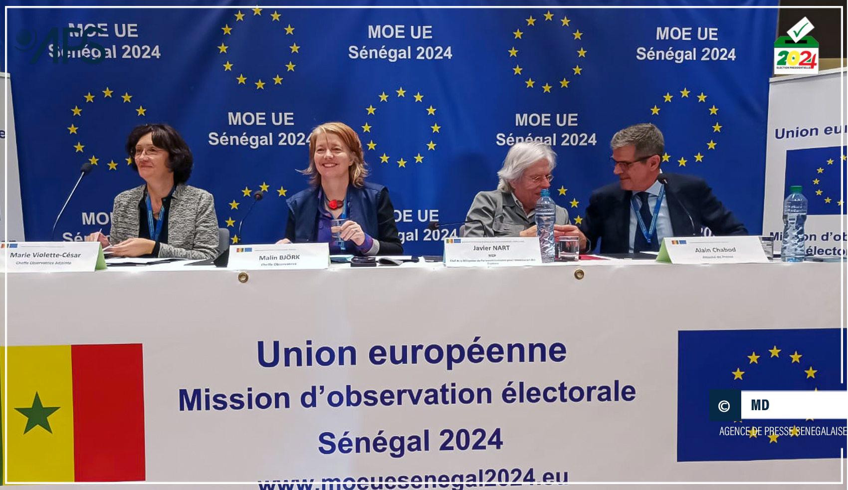 La mission européenne d’observation de la présidentielle sénégalaise émet vingt-deux recommandations