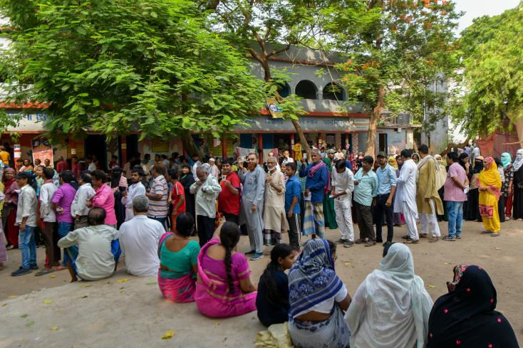 En Inde, un dernier jour d'élections générales sous une chaleur étouffante