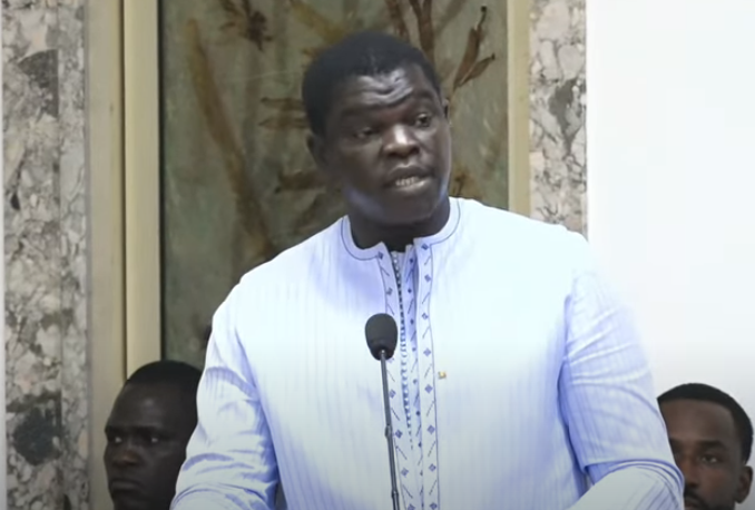 Amadou Bamba Kassé, rapporteur de la commission en charge de la réforme du système judiciaire.