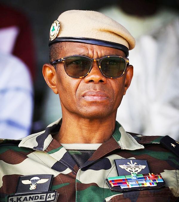 Le Général de brigade Souleymane Kandé