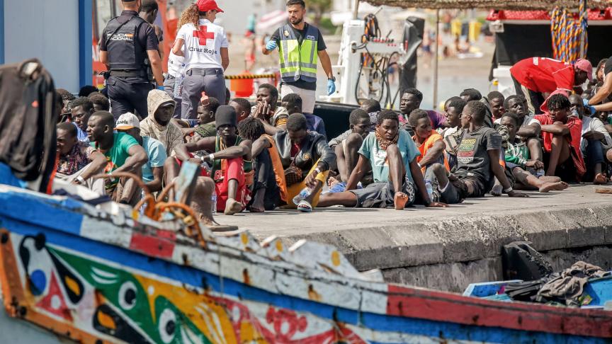 L'Espagne face à une hausse spectaculaire des arrivées de migrants