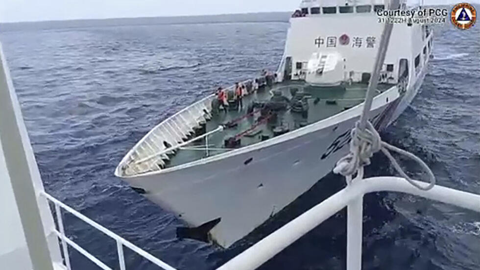 Mer de Chine - Pékin et Manille s’accusent mutuellement après une collision entre navires