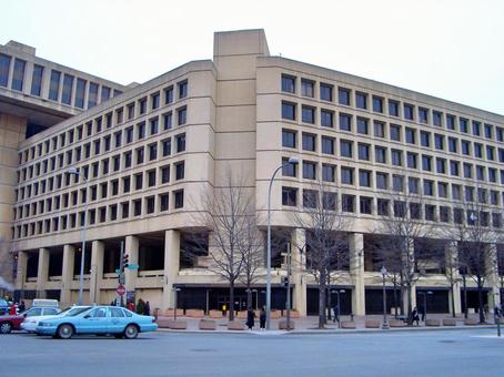 La bâtiment du Federal Bureau of Investigation (FBI) à Washington