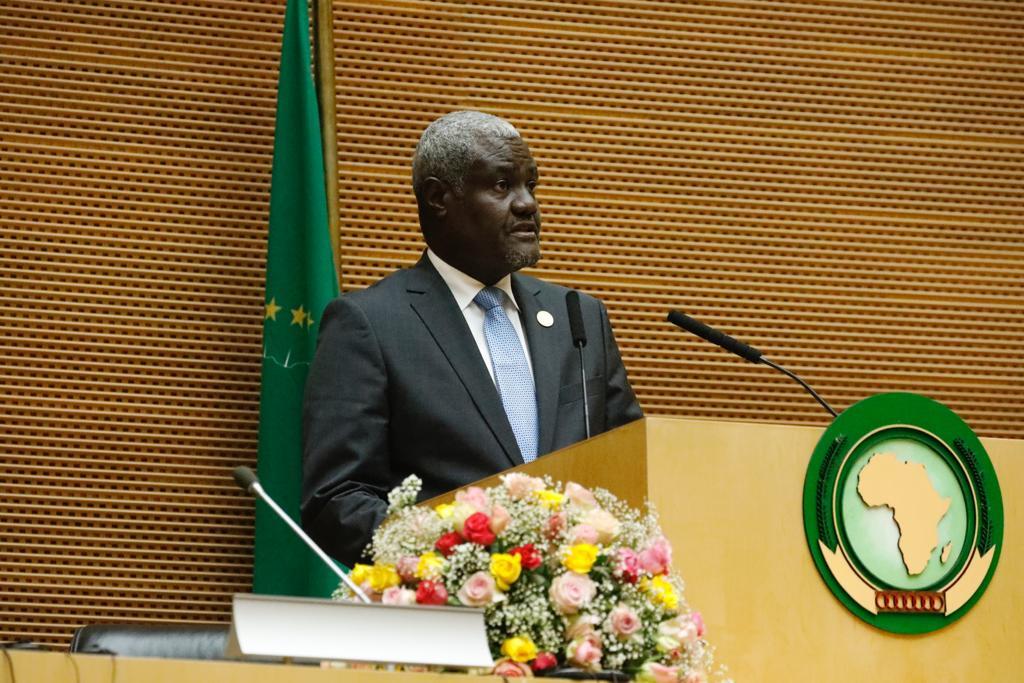 Moussa Faki Mahamat, président de la Commission de l'Union africaine