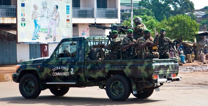 Des militaires guinéens à Conakry (photo d'illustration)