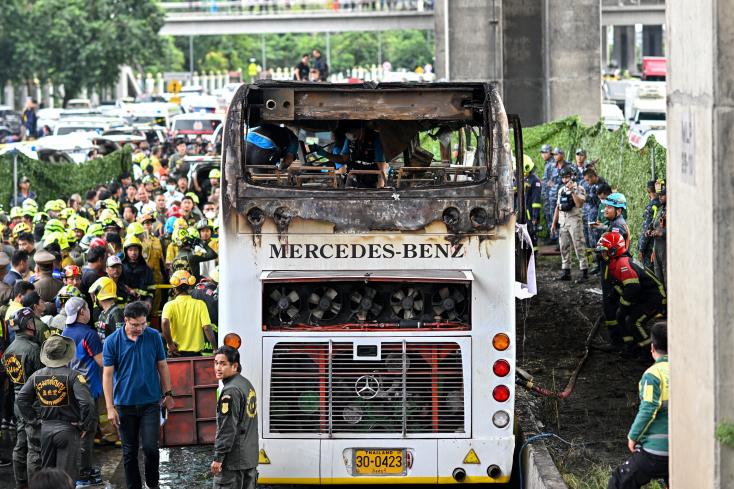 Thaïlande - L’incendie d’un autocar transportant des enfants fait au moins 23 morts