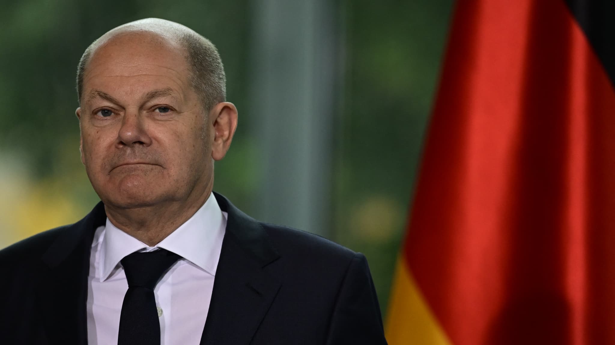 Le chancelier allemand Olaf Scholz