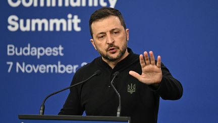 Le président ukrainien Volodymyr Zelensky