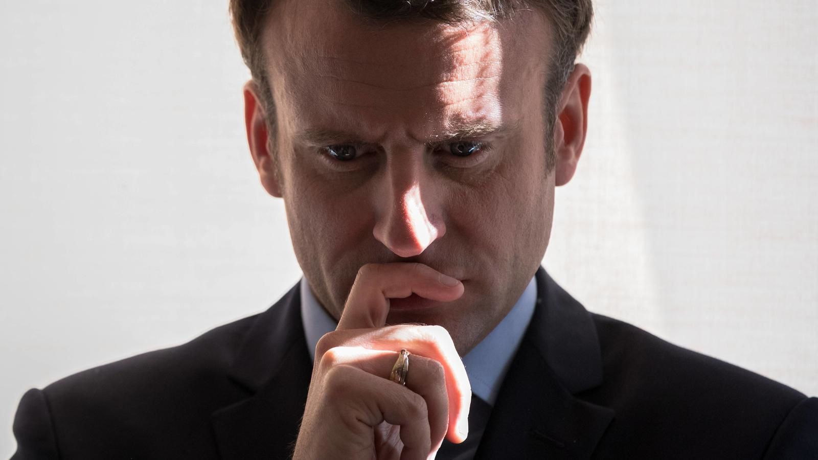 Le président français Emmanuel Macron