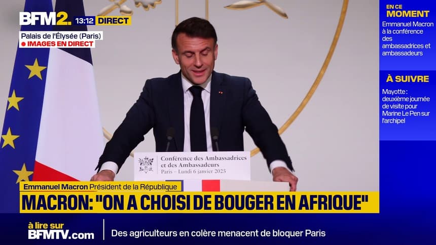 Lutte contre le terrorisme : Macron accuse certains « gouvernants africains » d’avoir « oublié de dire merci »