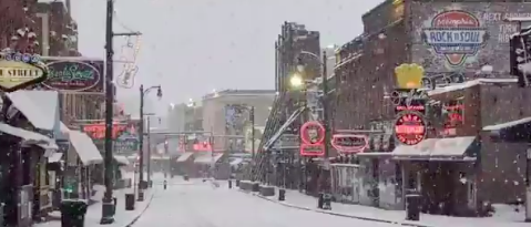 Une tempête paralyse le sud des États-Unis