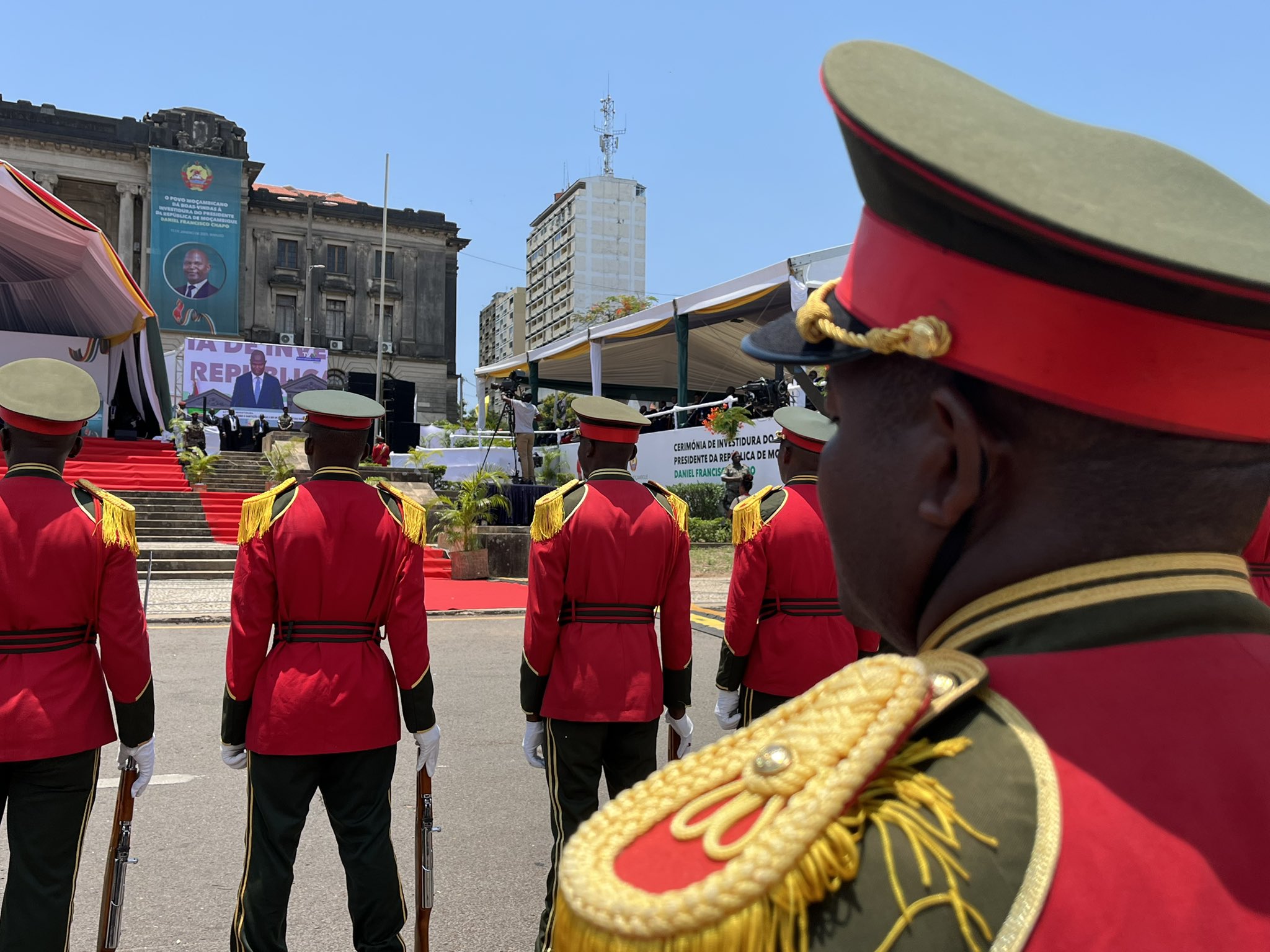 Mozambique: Chapo investi président à Maputo sous haute sécurité