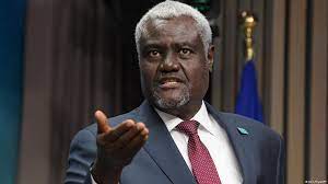 Moussa Faki Mahamat, président (sortant) de la Commission de l'Union africaine