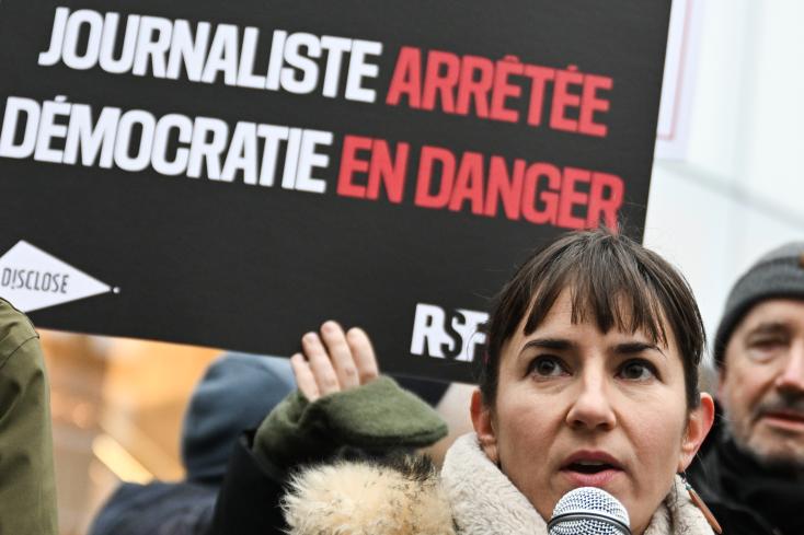 La journaliste Ariane Lavrilleux, de l'ONG Disclose