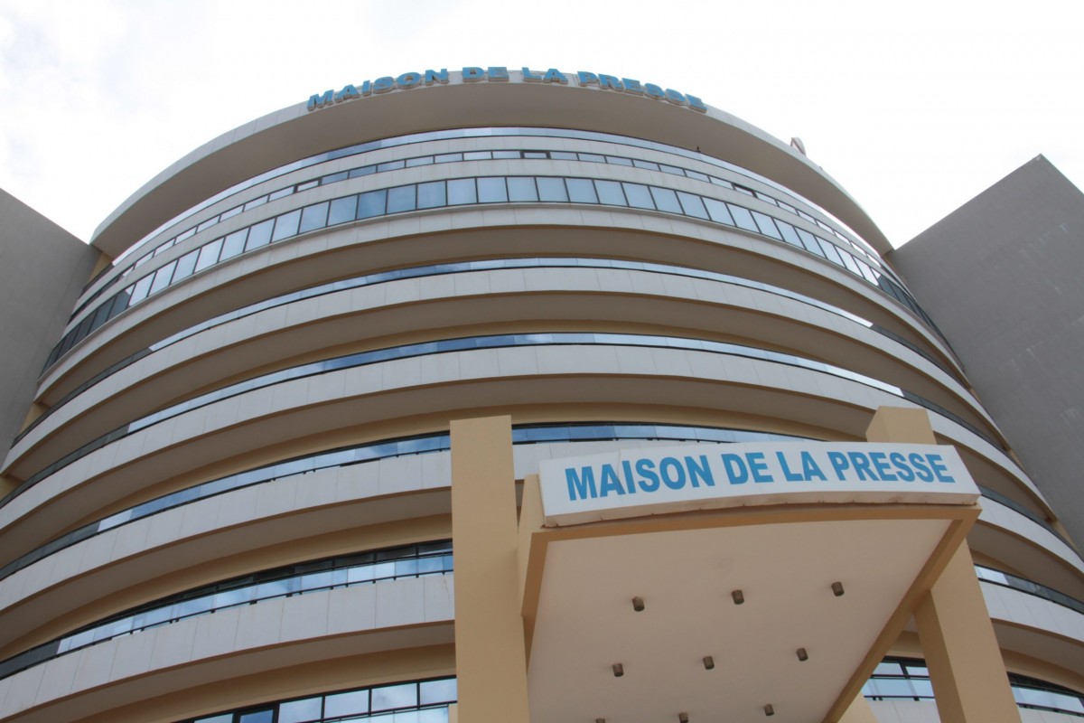 La Maison de la presse Babacar Touré à Dakar