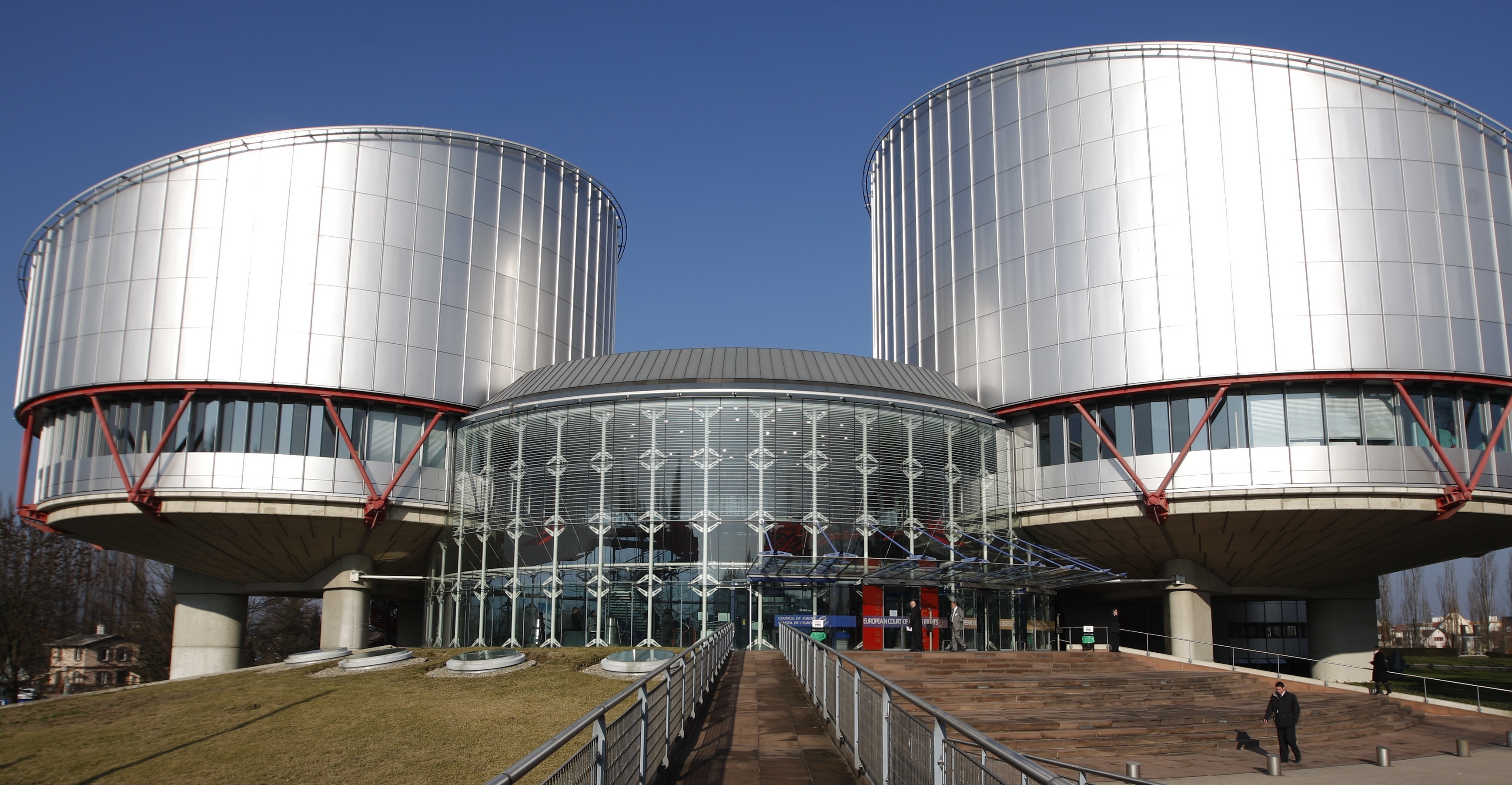 Le siège de la Cour européenne des droits de l'homme, Strasbourg