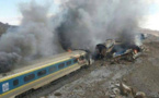 IRAN : Au moins 31 morts dans une collision ferroviaire en Iran