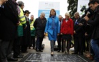 Ségolène Royal inaugure la première route solaire au monde