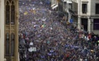 160.000 manifestants à Barcelone pour l'accueil des réfugiés en Espagne (police)