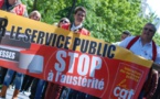 Grève des fonctionnaires pour défendre le service public