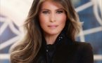 Un premier portrait officiel remarqué, et critiqué, de Melania Trump