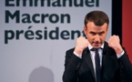 Emmanuel Macron, 8e Président de la 5e République Française. "Une nouvelle page s'ouvre."