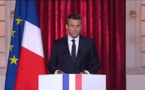 Le Président Macron promet d'oeuvrer à réconcilier la France et réformer l'UE