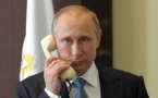 Premier entretien téléphonique Poutine-Macron
