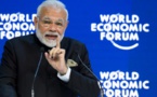 A Davos, Modi se pose en défenseur de la mondialisation