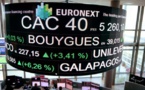 Les Bourses européennes clôturent dans le rouge une séance calme