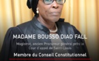 Lettre à Mme Bousso DIAO FALL, Membre du Conseil constitutionnel : La mère de famille, le pilier qui ne doit pas céder !