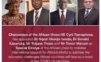 UNION AFRICAINE : Le président Ramaphosa nomme 4 envoyés spéciaux pour mobiliser un soutien économique international pour l’Afrique (communiqué)